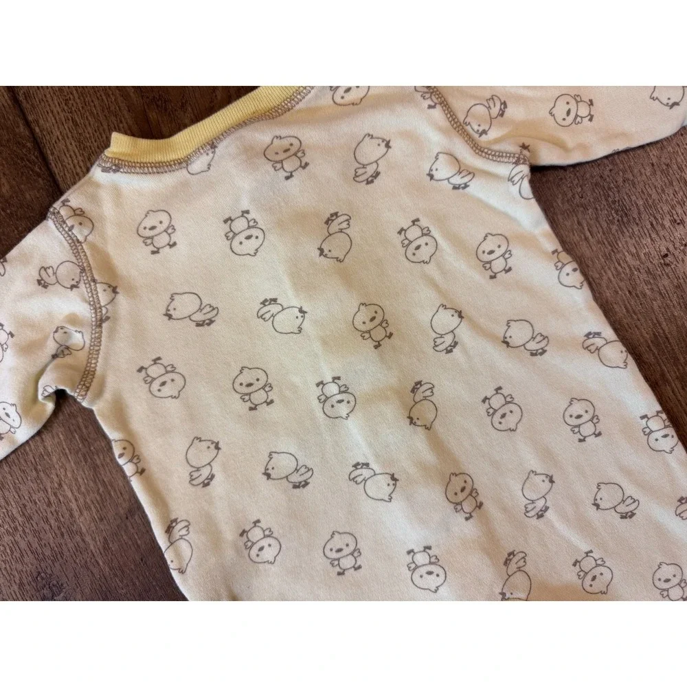 Vintage Child of Mine Carters Baby Sleeper 0/3 Month Chick Frog Duck Best Friend